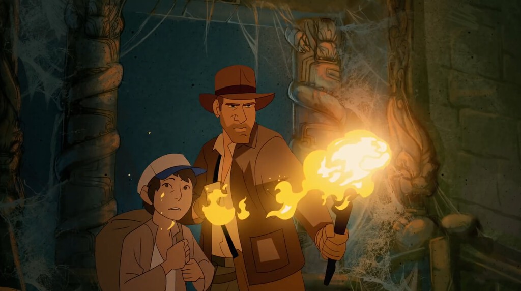 Así es la alucinante serie de dibujos de Indiana Jones que nunca fue Así es la alucinante serie de dibujos de Indiana Jones que nunca fue