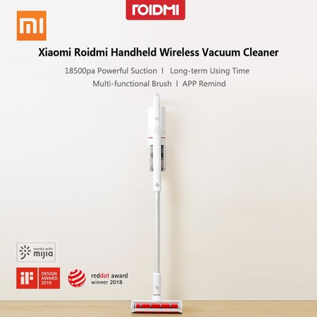 Aspirador sin cables Xiaomi Roidmi F8, con 55 minutos de autonomía, por 249 euros y envío gratis desde Europa