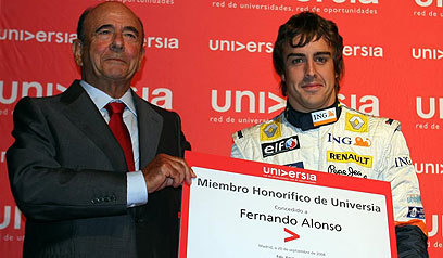 El Santander estará con Ferrari en 2010, ¿y Alonso?