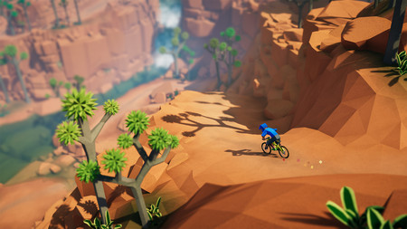 Lonely Mountains: Downhill recibirá un DLC con una nueva isla volcánica que podremos recorrer en bici