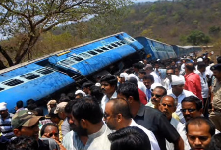 Accidente Ferroviario India