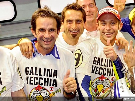 Rossi y Brivio festejando el mundial