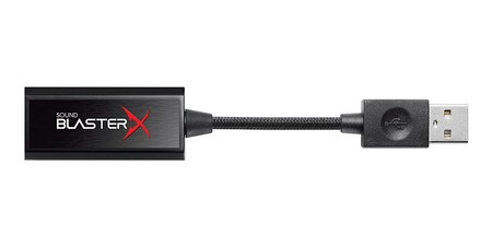 Durante las próximas horas, puedes mejorar el sonido de tu portátil por 39,59 euros, con la Creative Sound BlasterX G1 en Amazon