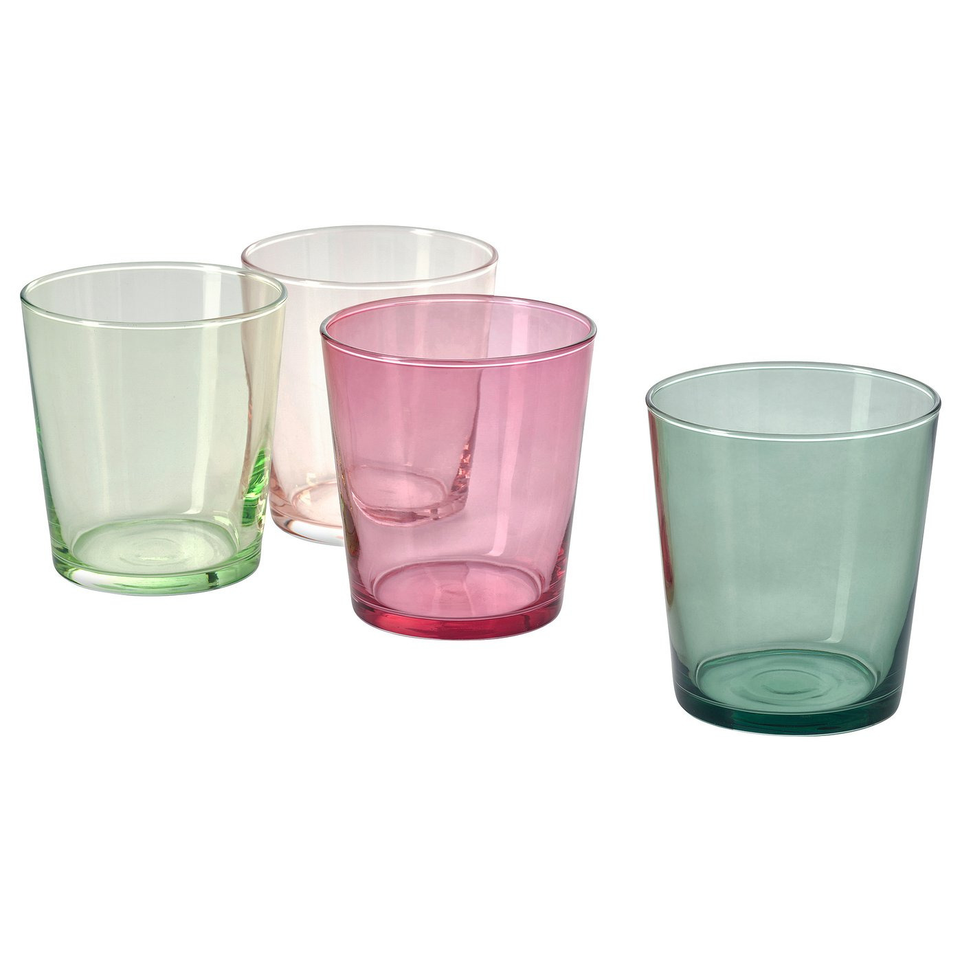 PAPPERSBJÖRK - Vaso, colores variados, 30 cl