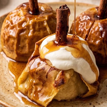 Cómo hacer manzanas arrugadas al horno: el postre casero con 6 ingredientes que queda caramelizado y cremoso
 