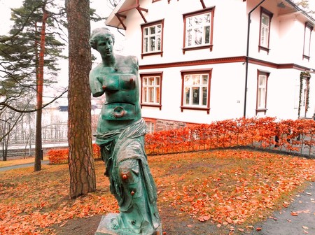Escultura de Dalí en Oslo