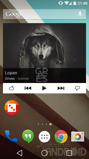 Google Play Music para Android añade nuevos widgets y búsqueda de ...