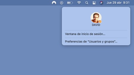 Así podemos añadir el menú de cambio de usuarios al Control Center de Big Sur