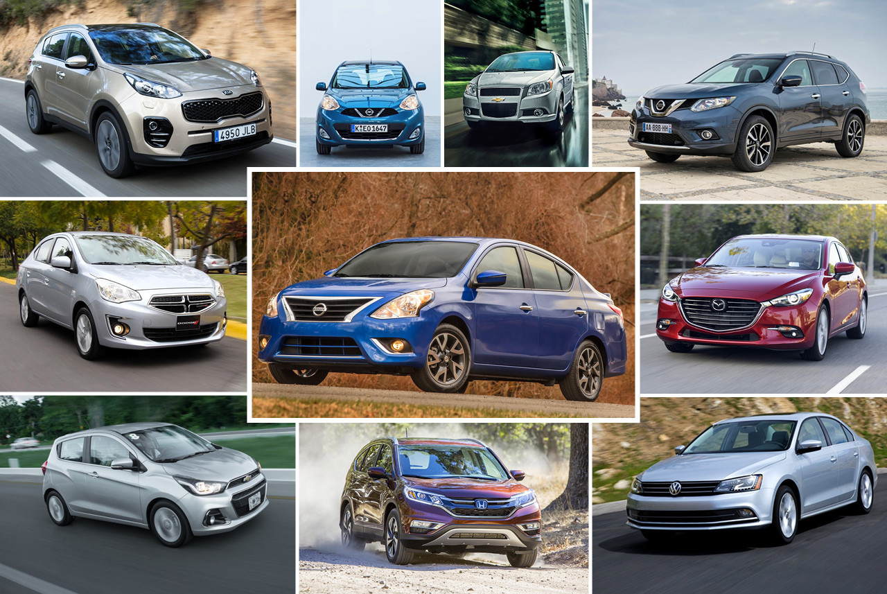 Los 22 autos más vendidos en México durante 2016, un año récord para la industria
