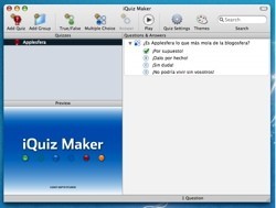 iQuiz Maker: Creando preguntas para iQuiz