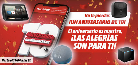 Aniversario MediaMarkt: Fire TV, Echo y demás dispositivos Amazon rebajadísimos para la casa inteligente