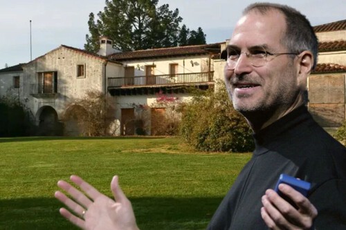 Jobs comprou uma mansão colonial para derrubá-a e construir outra no local, mas isso não foi tão fácil | Imagme: Applesfera