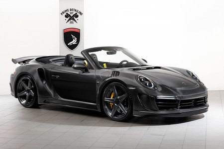 Porsche 911 Stinger GTR Carbon Edition: 750 CV para el Turbo S aderezados con oro