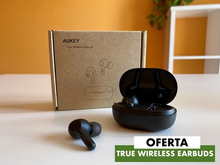 Los auriculares True Wireless Earbuds de Aukey, una alternativa económica a los AirPods, hoy por sólo 20 euros en Amazon