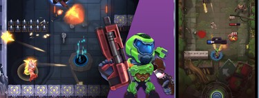 Me he enganchado a Mighty Doom, un juego gratis para móvil que no es el Doom original ni falta que le hace