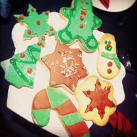 Galletas de Navidad para hacer con niños (II): decorando galletas con fondant