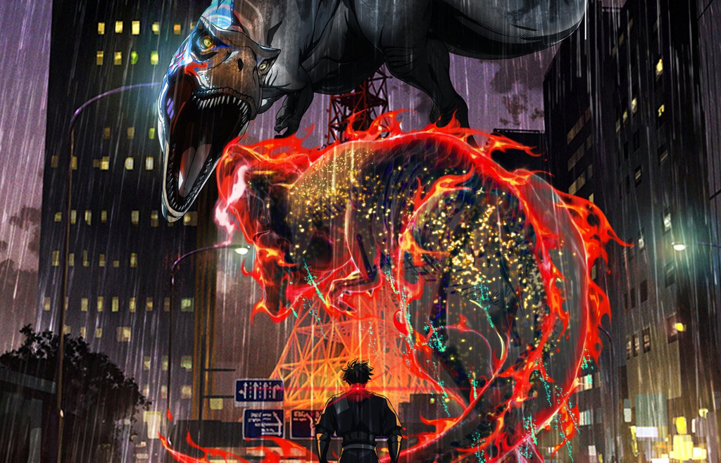 Si mezclas en una batidora ninjas, dinosaurios y un futuro distópico te sale este anime repleto de testosterona que acaba espera estrenarse pronto 