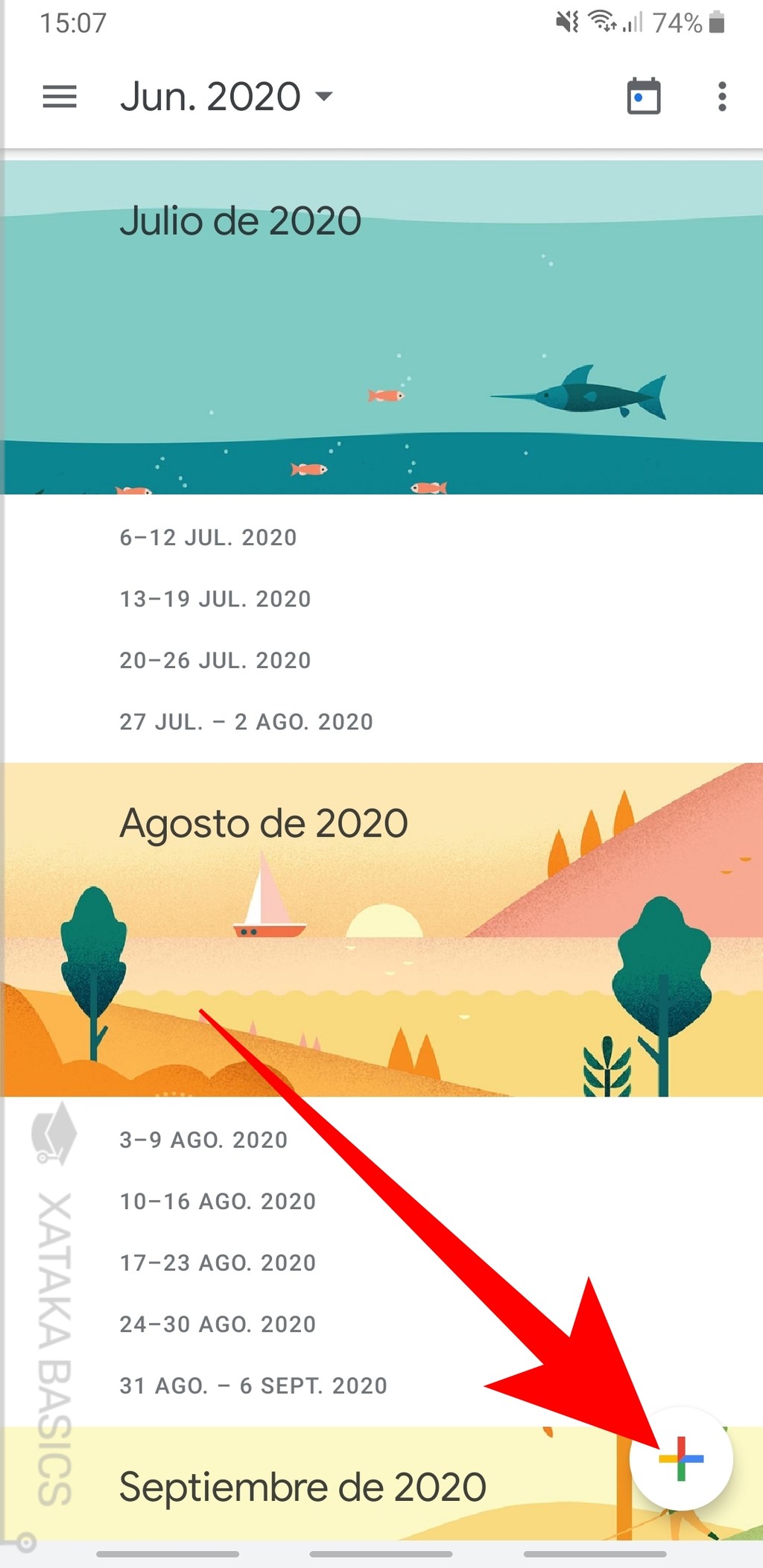 Cómo añadir un recordatorio en Google Calendar