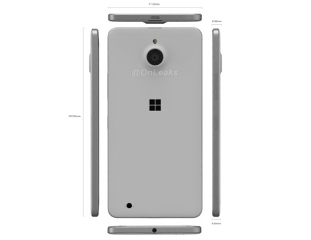 El más fino y el más alto, así promete ser el Lumia 850 según los últimos renders filtrados