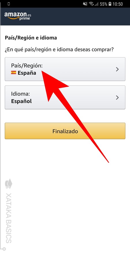 Amazon estados unidos store envia a españa