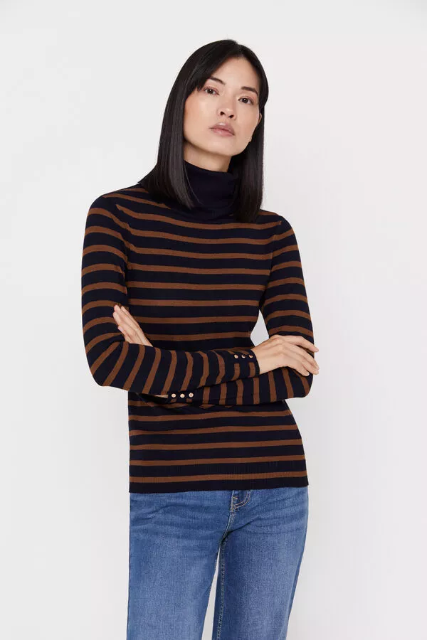 Jersey rayas bicolor