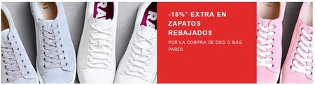 2 cupones de descuento en Zalando si compramos al menos dos artículos: 15% extra en zapatos y 20% en una selección para mujer