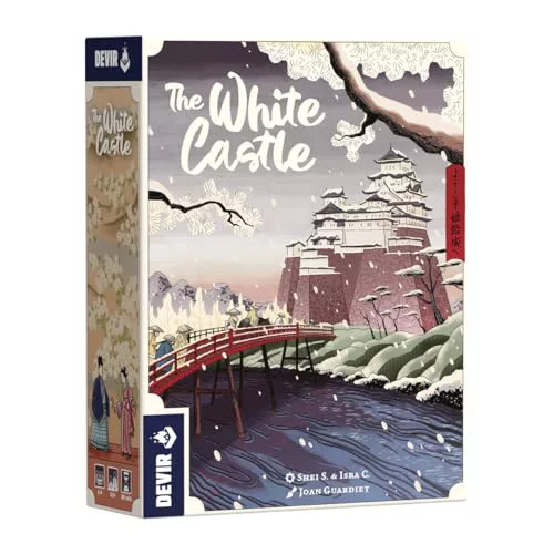 Devir - The White Castle, Juego de Mesa de Estrategia, Temática Japonesa, Juego Solitario, a Partir de +12 (BGWCML)
