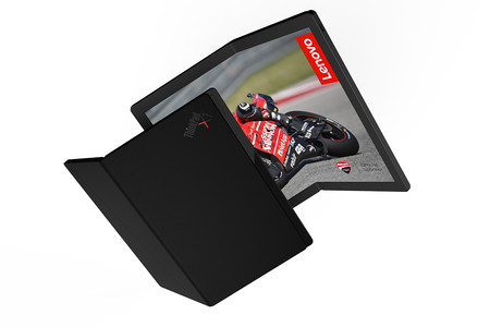 Lenovo lleva un paso más allá la aplicación de las pantallas flexibles: este es su PC con Windows 10 totalmente plegable