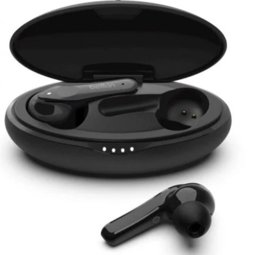 Belkin True Wireless SoundForm Move  Auriculares Inalámbricos Negros