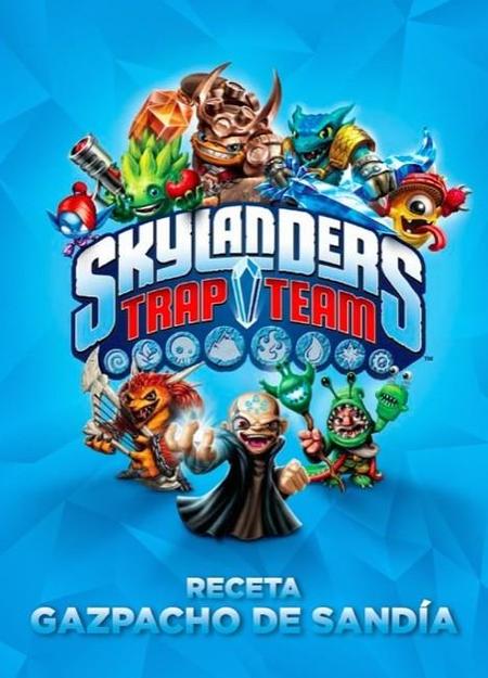 La receta del gazpacho que nos propone Food Fight aprovechando la fiesta de la tomatina con los Skylanders