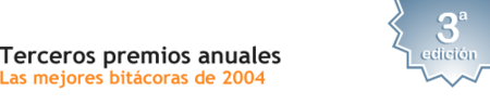 Anunciados los premios de bitacoras.com