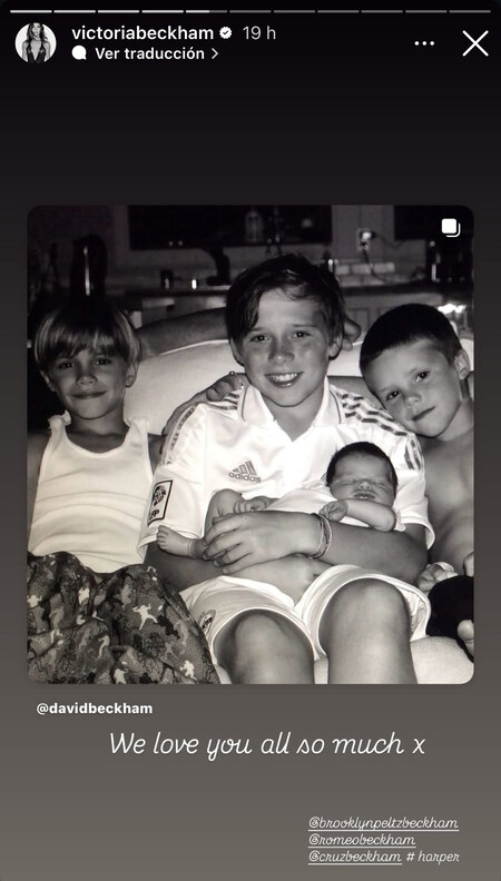 Victoria Beckham en Instagram