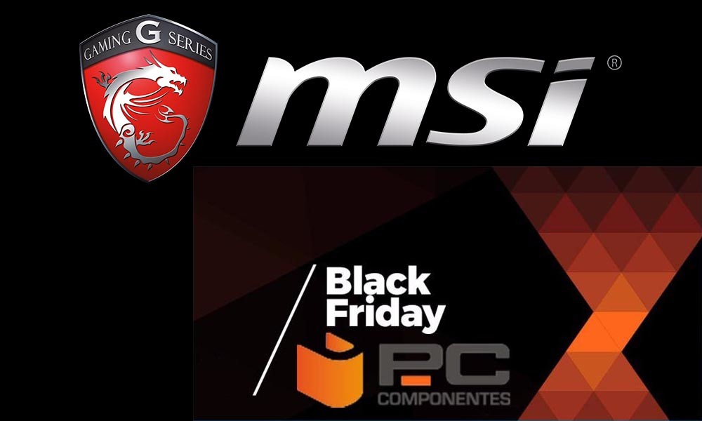 Día MSI en el Pre Black Friday de PcComponentes: equipos MSI a mejores precios y sorteo de un portátil gaming