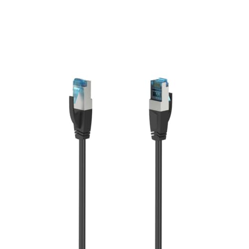 Hama | Cable Ethernet 15 m CAT-6a (Cable de red de alta velocidad, hasta 10 Gbit/s,