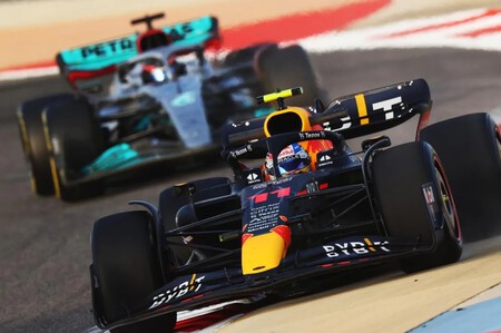 Sergio Perez Barein F1 2022