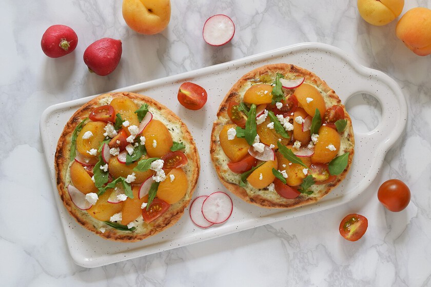 Cuando quiero una pizza rápida y sana para cenar hago esta receta con