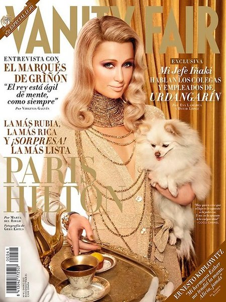 Paris Hilton en Vanity Fair, ¿era necesario inaugurar el año con ella?