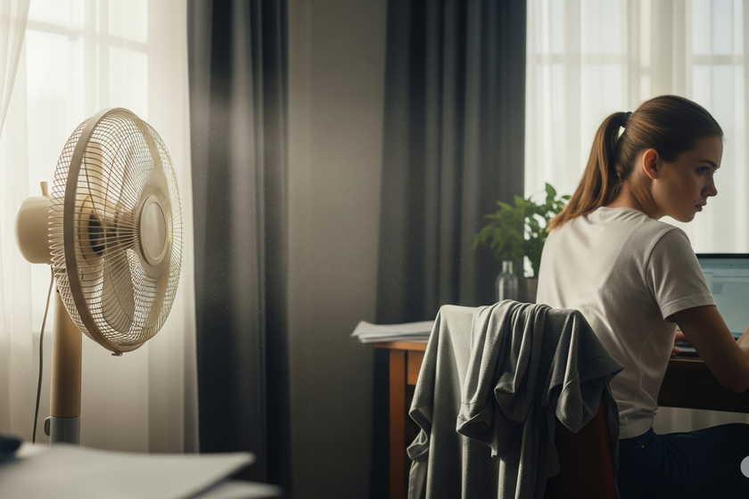 En plena ola mortal de calor, tres formas simples y baratas de enfriar una habitación usando un ventilador y sin aire acondicionado 
