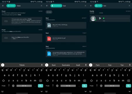 WhatsApp検索の改善