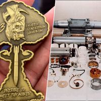 Un simple dibujo en una moneda ha revelado algo más importante: el regreso de las bombas nucleares a Europa