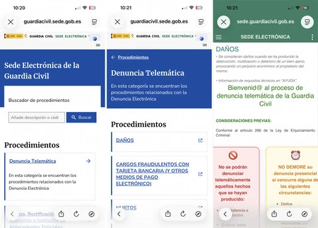 Denuncia Telematica Guardia Civil 03