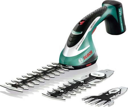 El cortasetos más vendido en Amazon está rebajado a 89,95 euros: se trata del Bosch ASB 10.8 LI, que viene con tres cuchillas de 10 a 20 cm