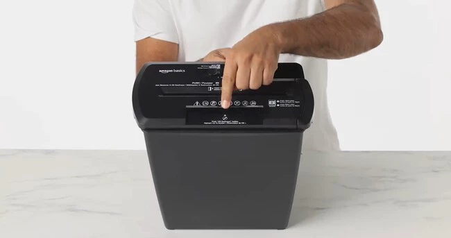 Amazon Basics - Destructora de papel