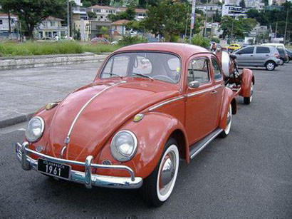 Lambretta Volkswagen Beetle remolque
