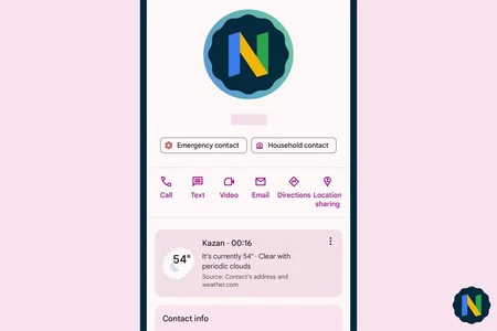 連絡先 Google Android