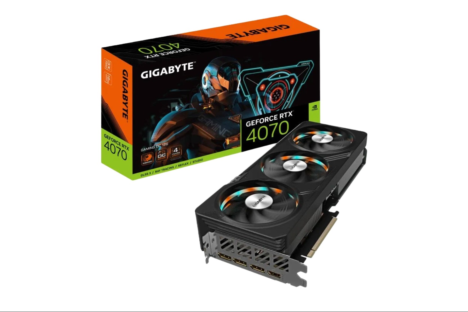 Gigabyte GeForce RTX­­ 4070 GAMING OC 12 GB GDDR6X DLSS3
