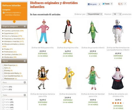 Los disfraces para carnaval y para el resto del año están en Funidelia