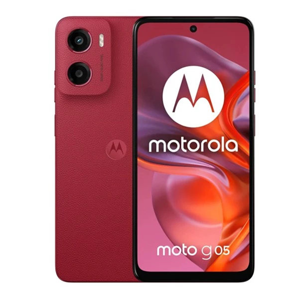 Motorola Moto G05 6.67" 4/64GB 5200mAh 50MP Android 15 Rojo Libre