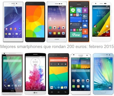 Los mejores smartphones libres que rondan los 200 euros y comparativa de precios con los operadores