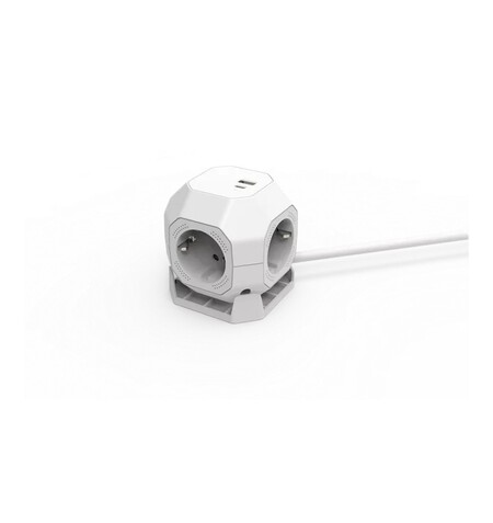 Cubo de enchufes Aldi